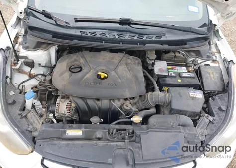 2013 Hyundai Elantra Limited из США, поврежденный, VIN 5NPDH4AE1DH168637